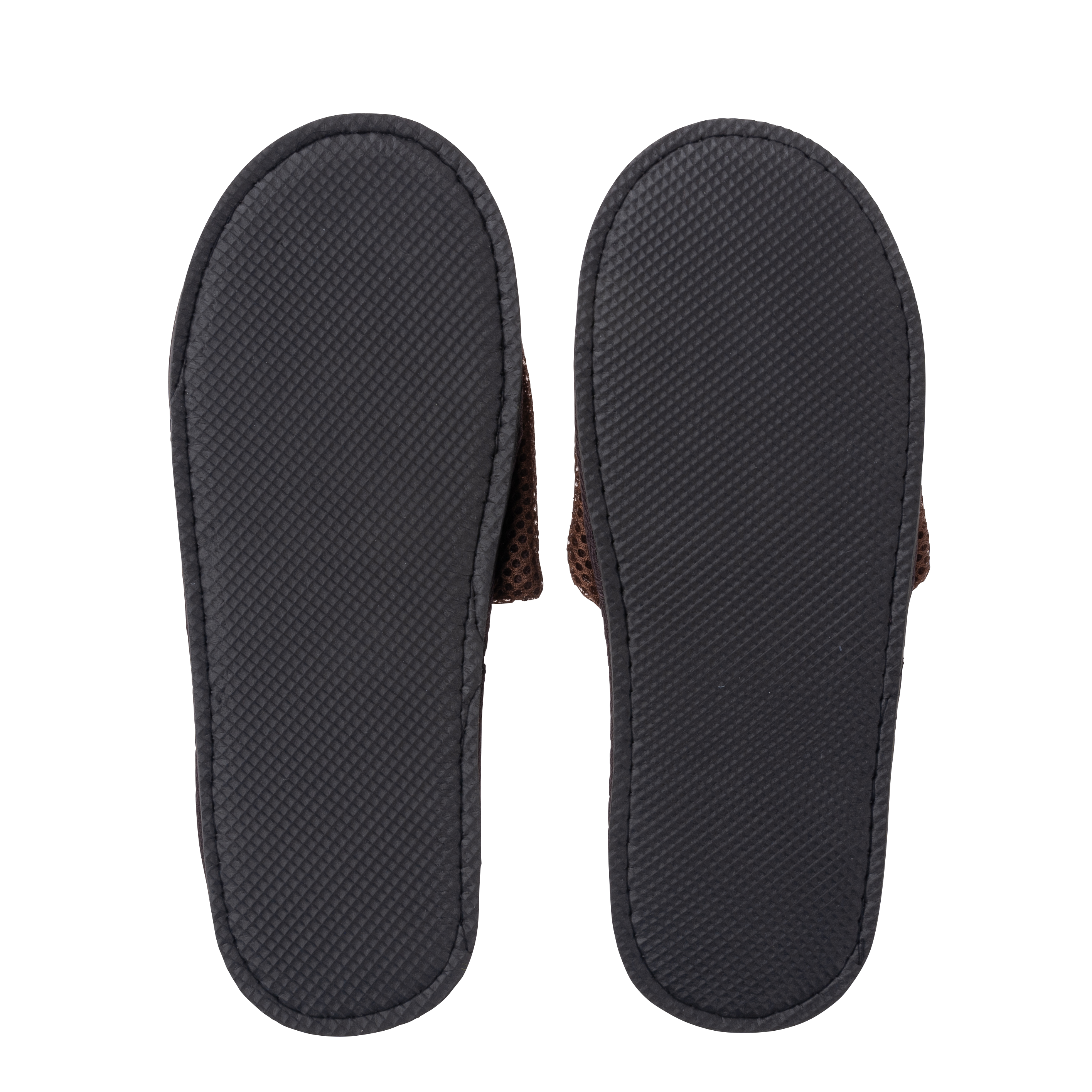 ウォッシャブルスリッパ（茶）　SUS Washable Mesh Slippers -Brown-