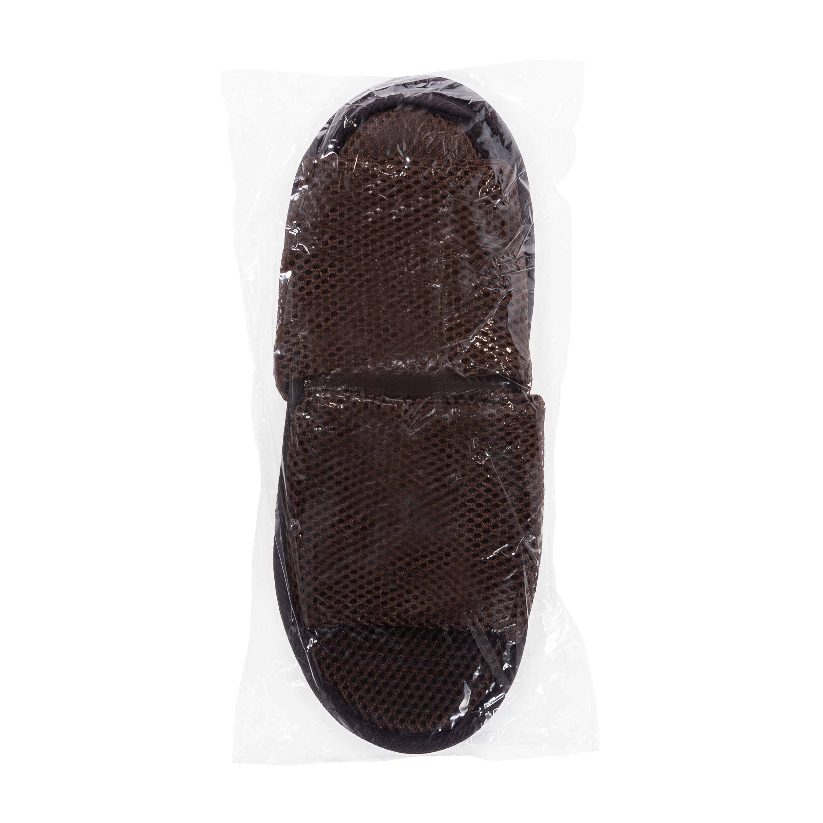 ウォッシャブルスリッパ（茶）　SUS Washable Mesh Slippers -Brown-