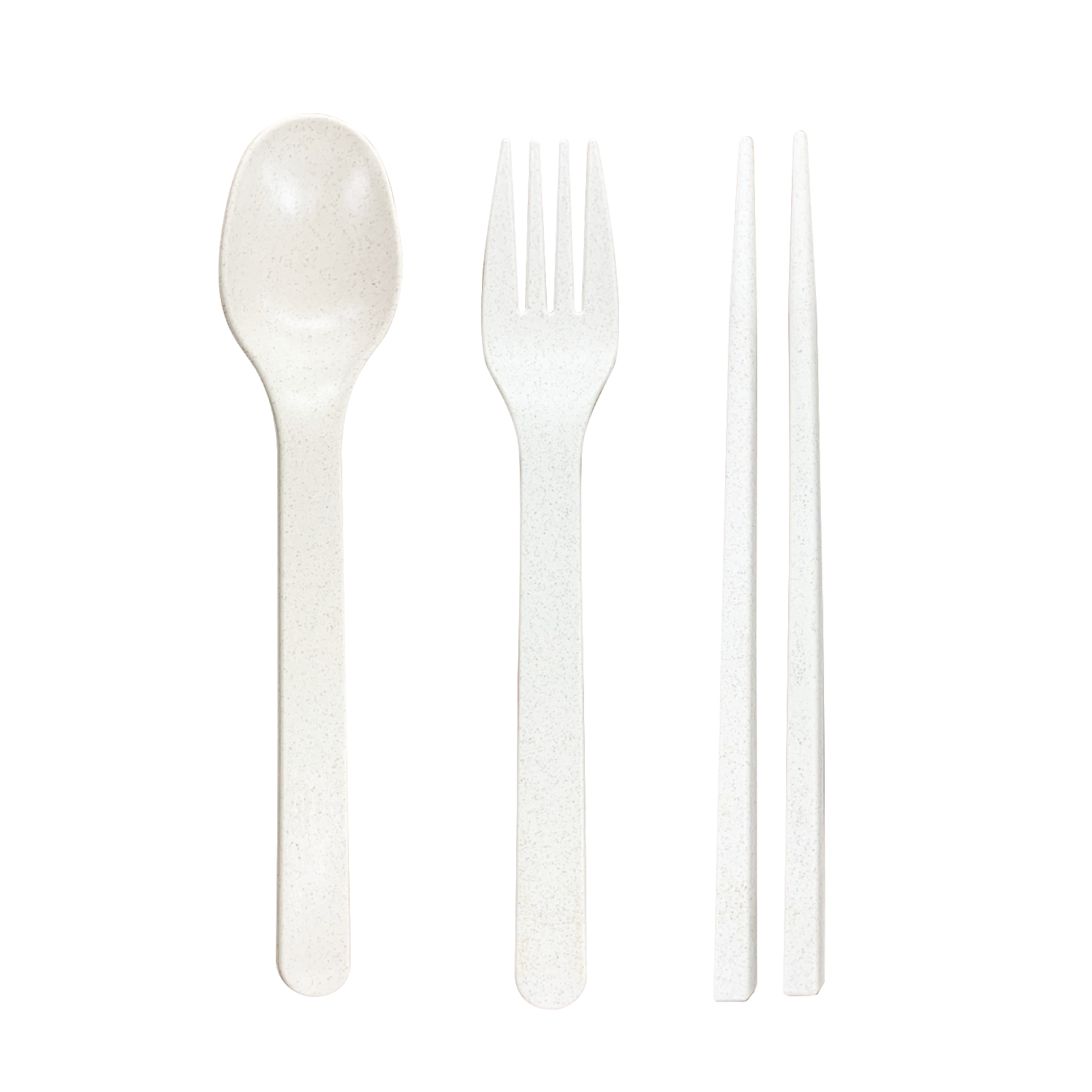 もみ殻カトラリー　Eco Cutlery