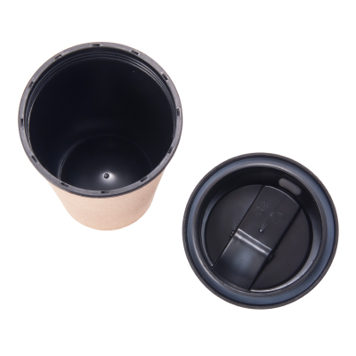 PLA コルクタンブラー（シングルウォール）　PLA Cork Tumbler (Single)