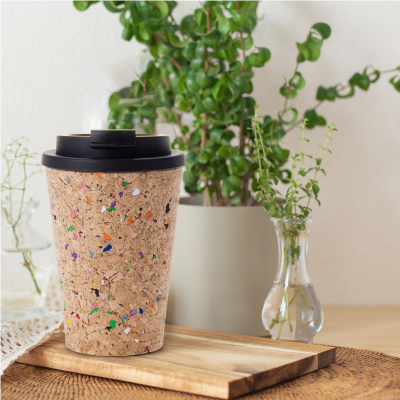 PLA コルクタンブラー（ダブルウォール）　PLA Cork Tumbler (Double)