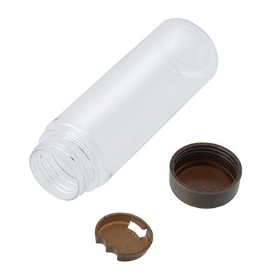 コーヒー粉再利用 クリアボトル（500ml）　Coffee Grounds Reuse Clear Bottle -500ml-