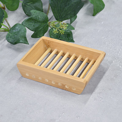 竹製ソープトレイ　Bamboo Soap Tray