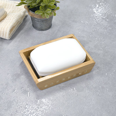 竹製ソープトレイ　Bamboo Soap Tray