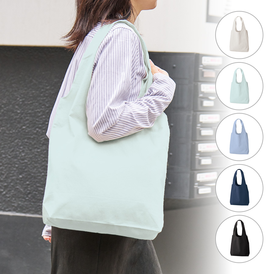 厚手コットンショルダーハンドルトート（M）　カラー