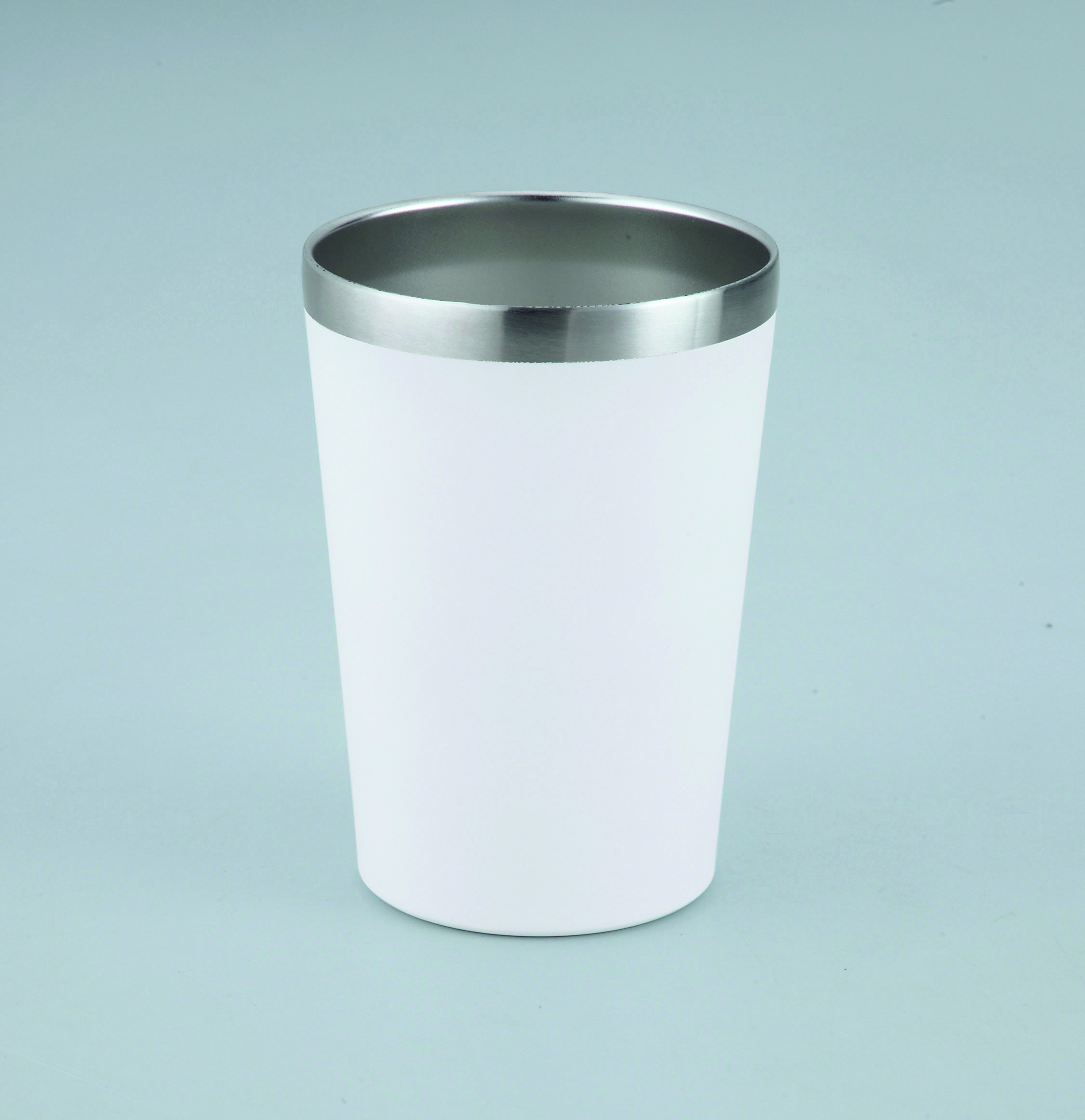 真空二重構造ステンレスタンブラー【ホワイト】