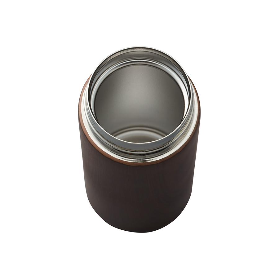 木目調ボディサーモボトル450ml