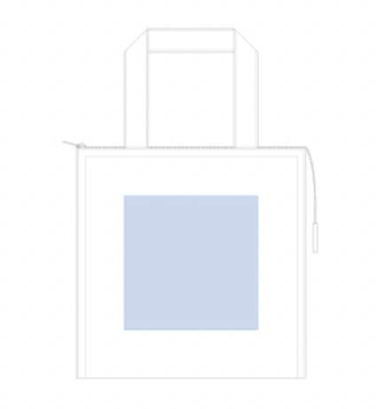 キャンバススクエア保冷トート（S）ナイトブラック