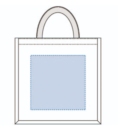 ジュートスクエアトート（M）