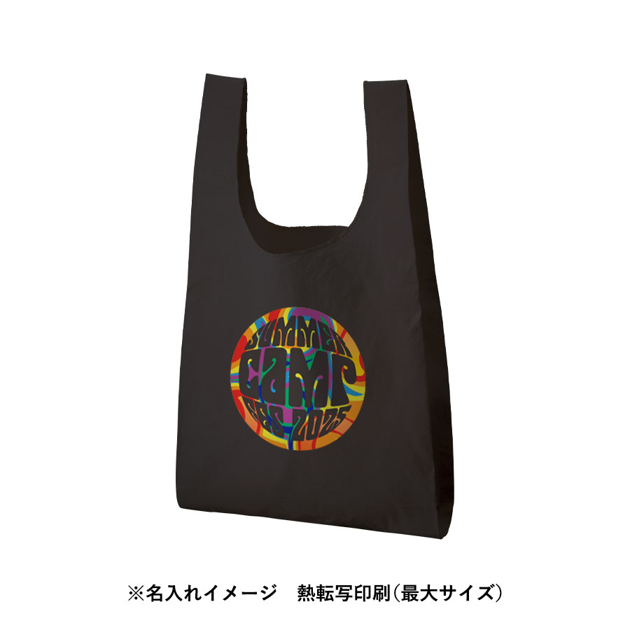 オーガニックコットンマルシェバッグ　ブラック