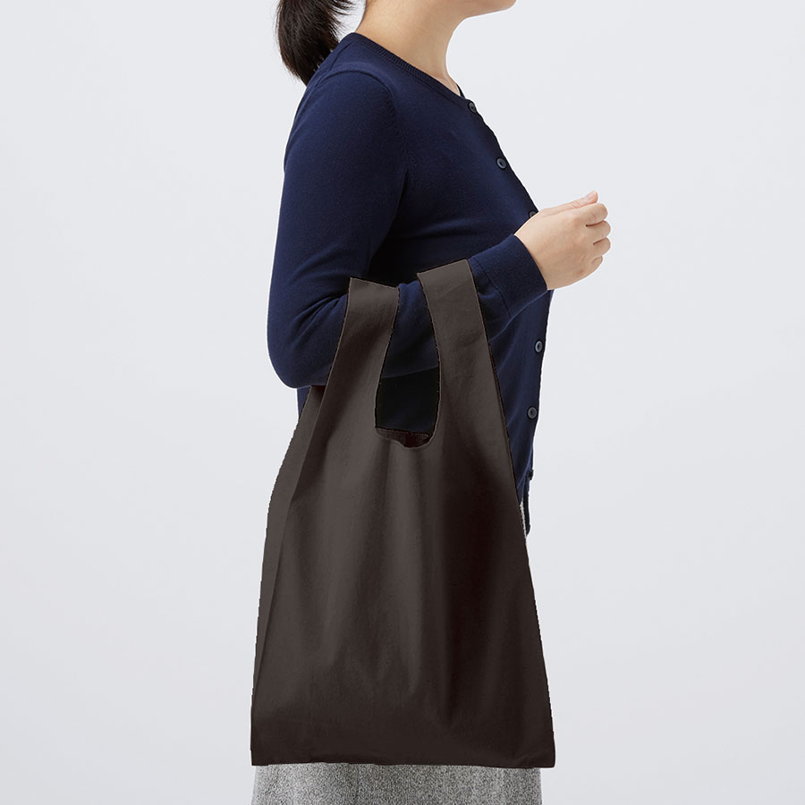 オーガニックコットンマルシェバッグ　ブラック