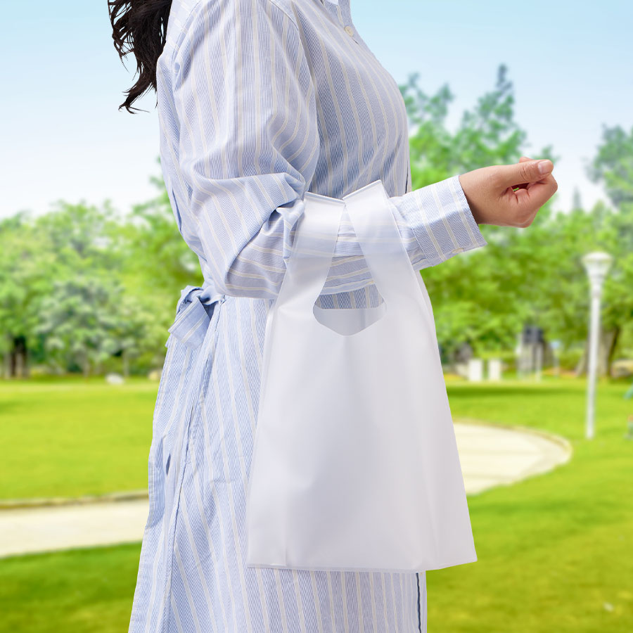 EVAマルシェバッグ（S）　クリア