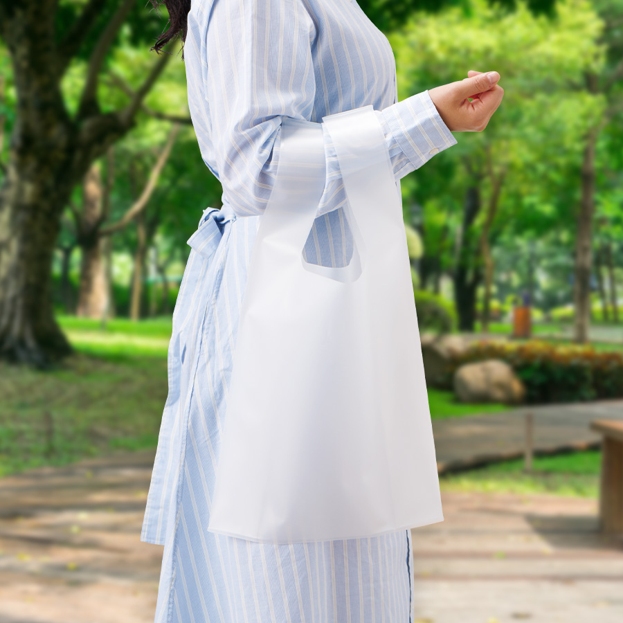 EVAマルシェバッグ（M）　クリア