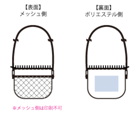 メッシュポケットサコッシュ