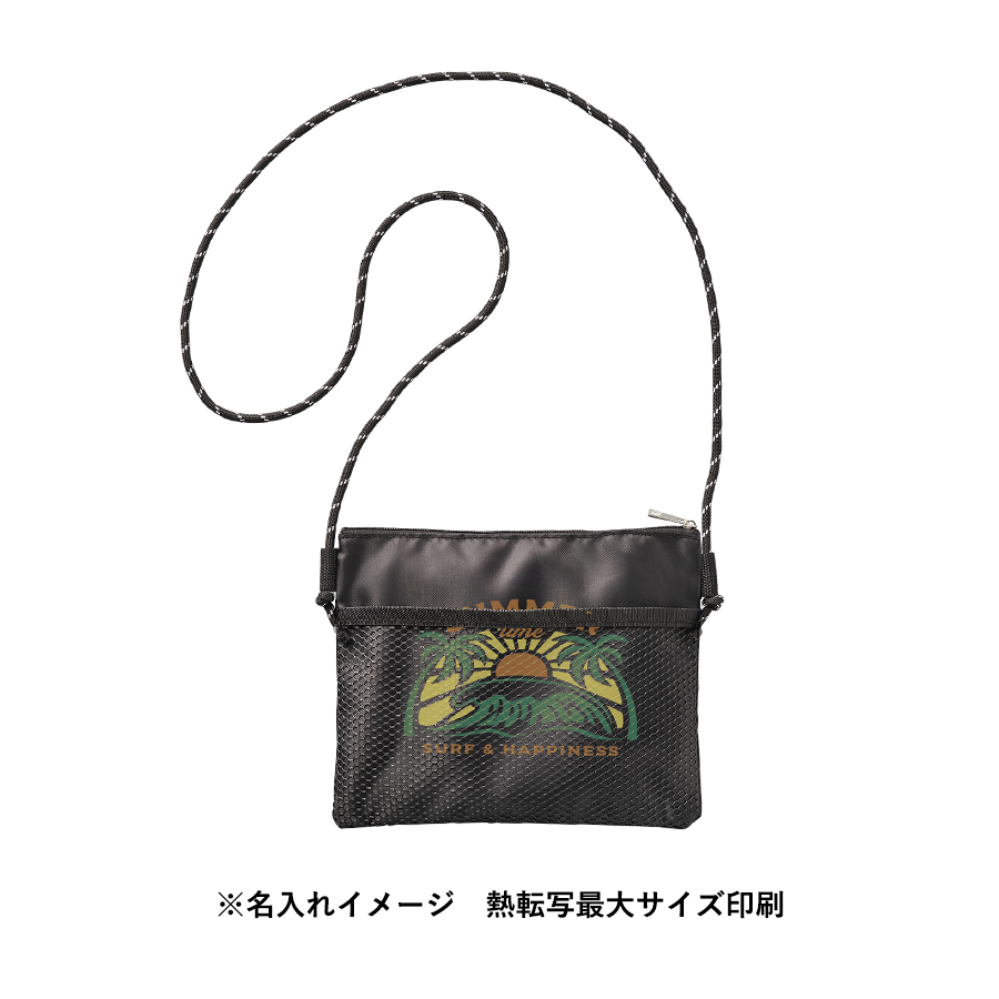 メッシュポケットサコッシュ