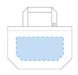 オーガニックコットンキャンバストート（S）内ポケット　ナチュラル