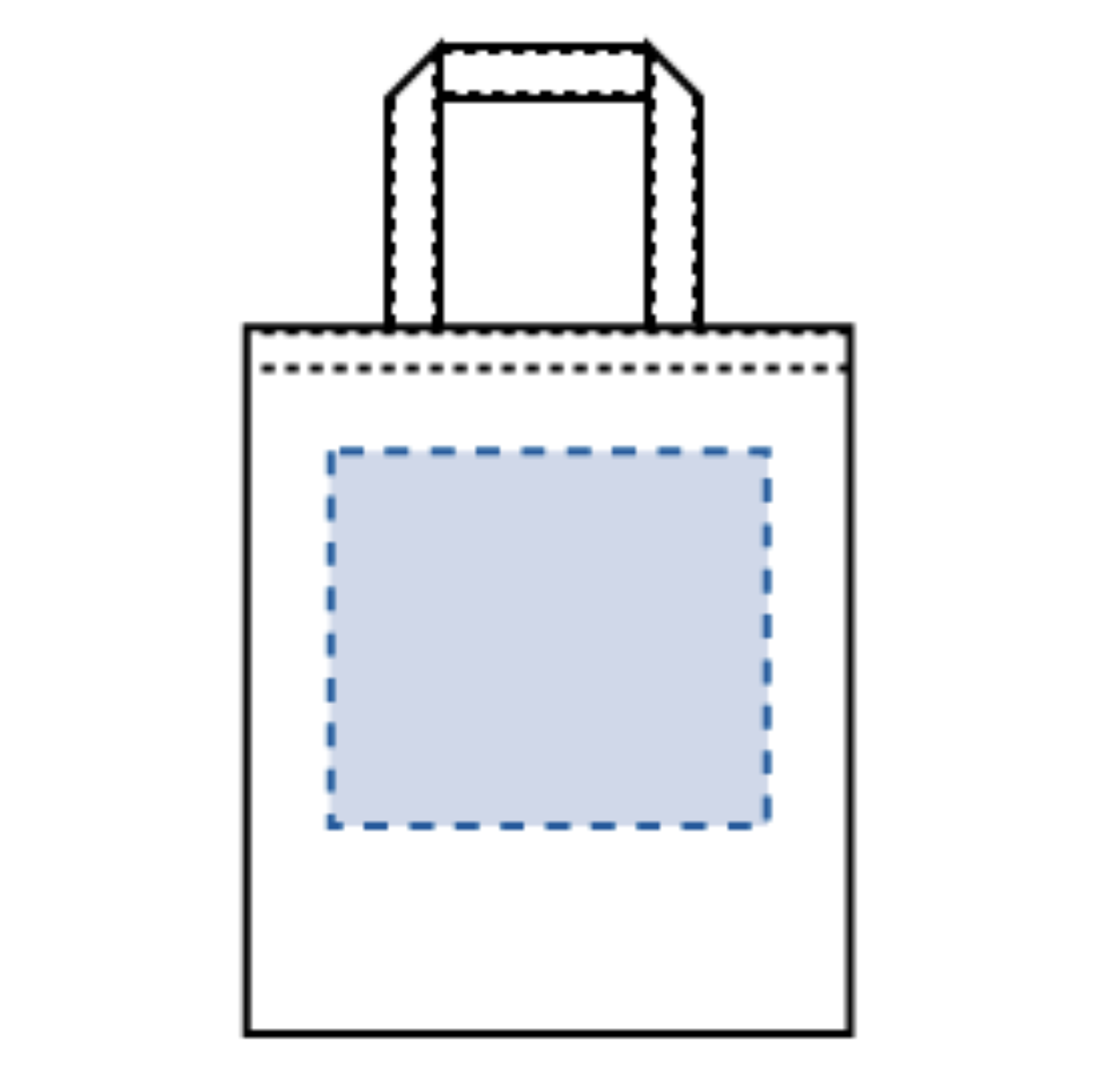 不織布A4ガゼットマチ付トート