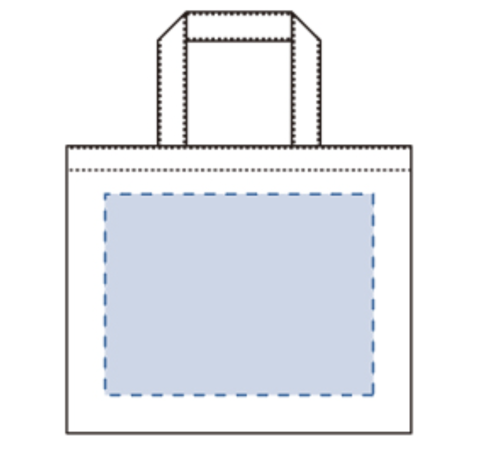 不織布スクエアトート