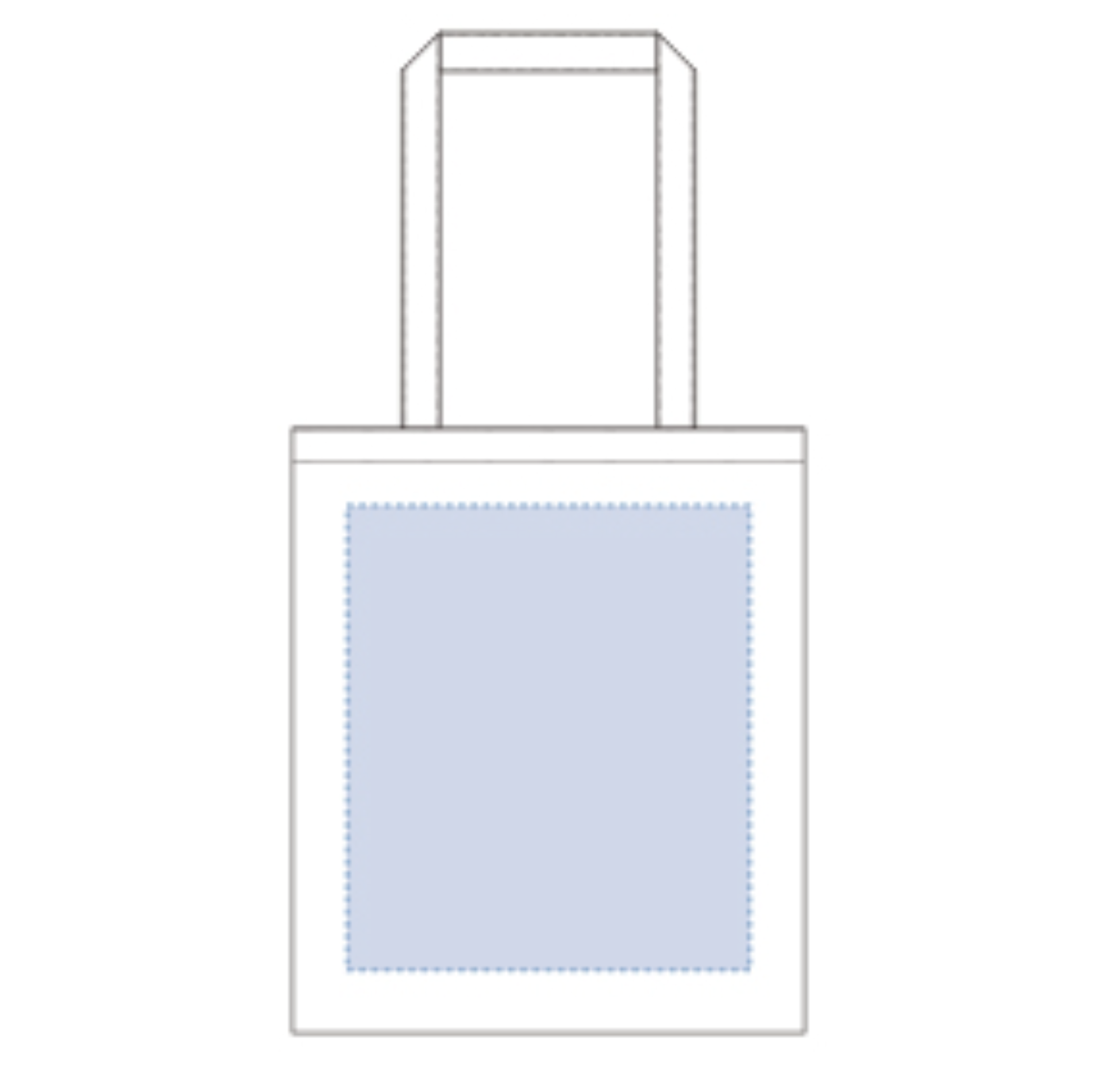 不織布フラットショルダートート