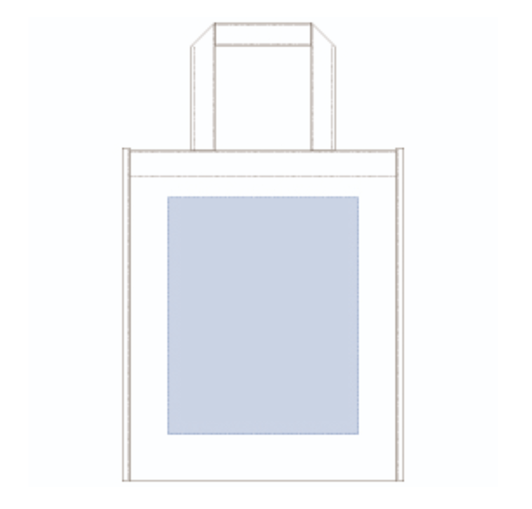 不織布A4スクエアトート