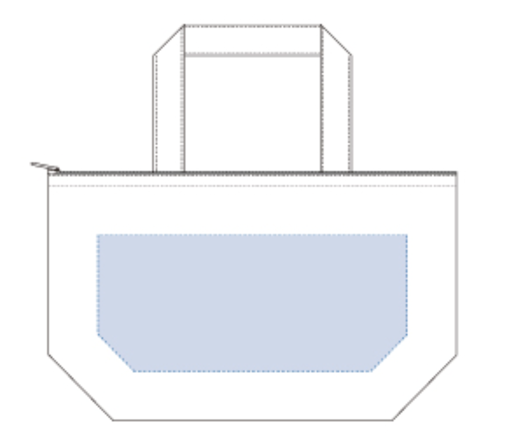 キャンバス保冷トート（S）　ナイトブラック