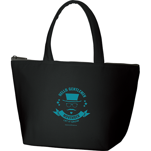 キャンバス保冷トート（S）　ナイトブラック