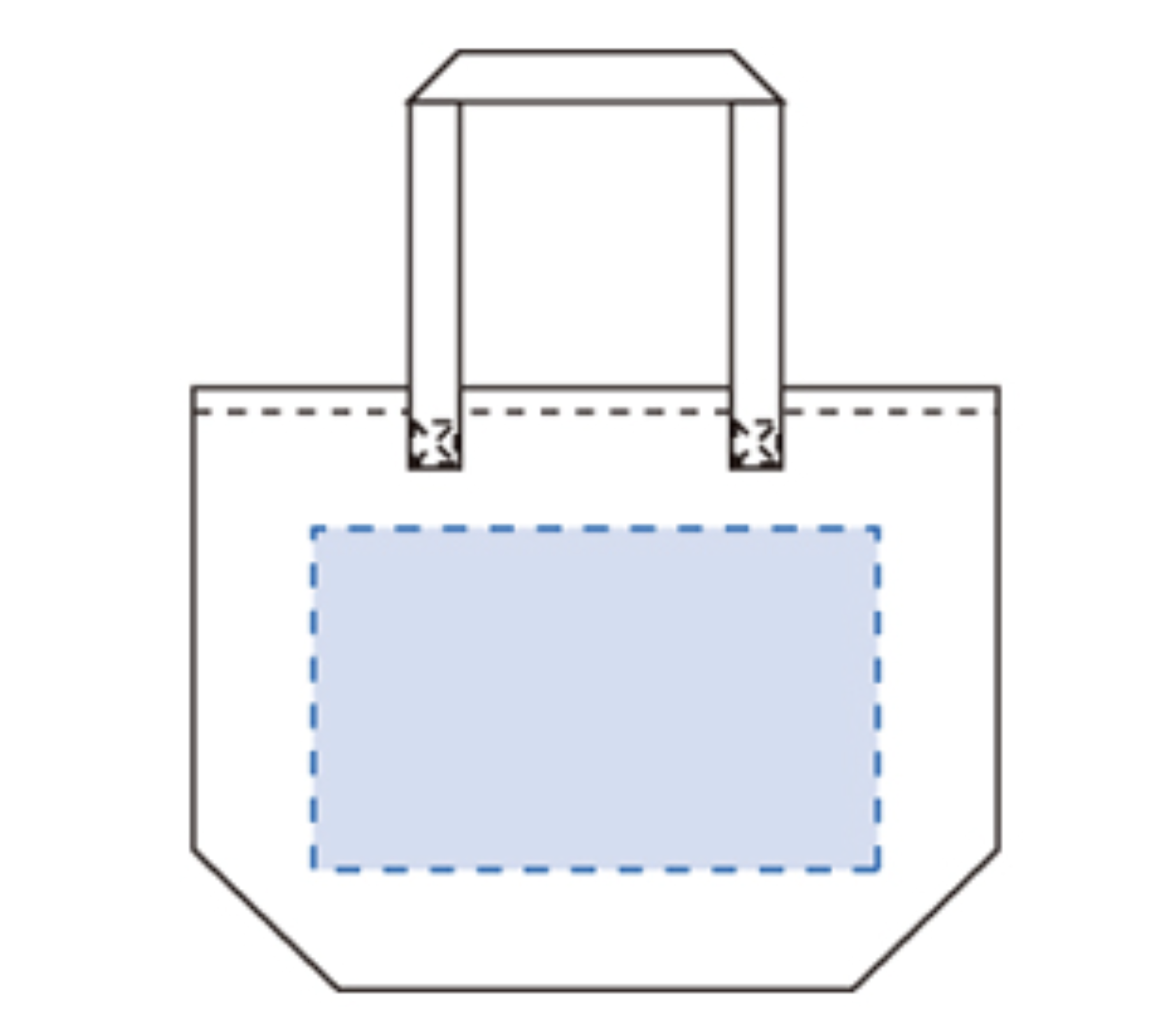 ベーシックファスナートート（L）