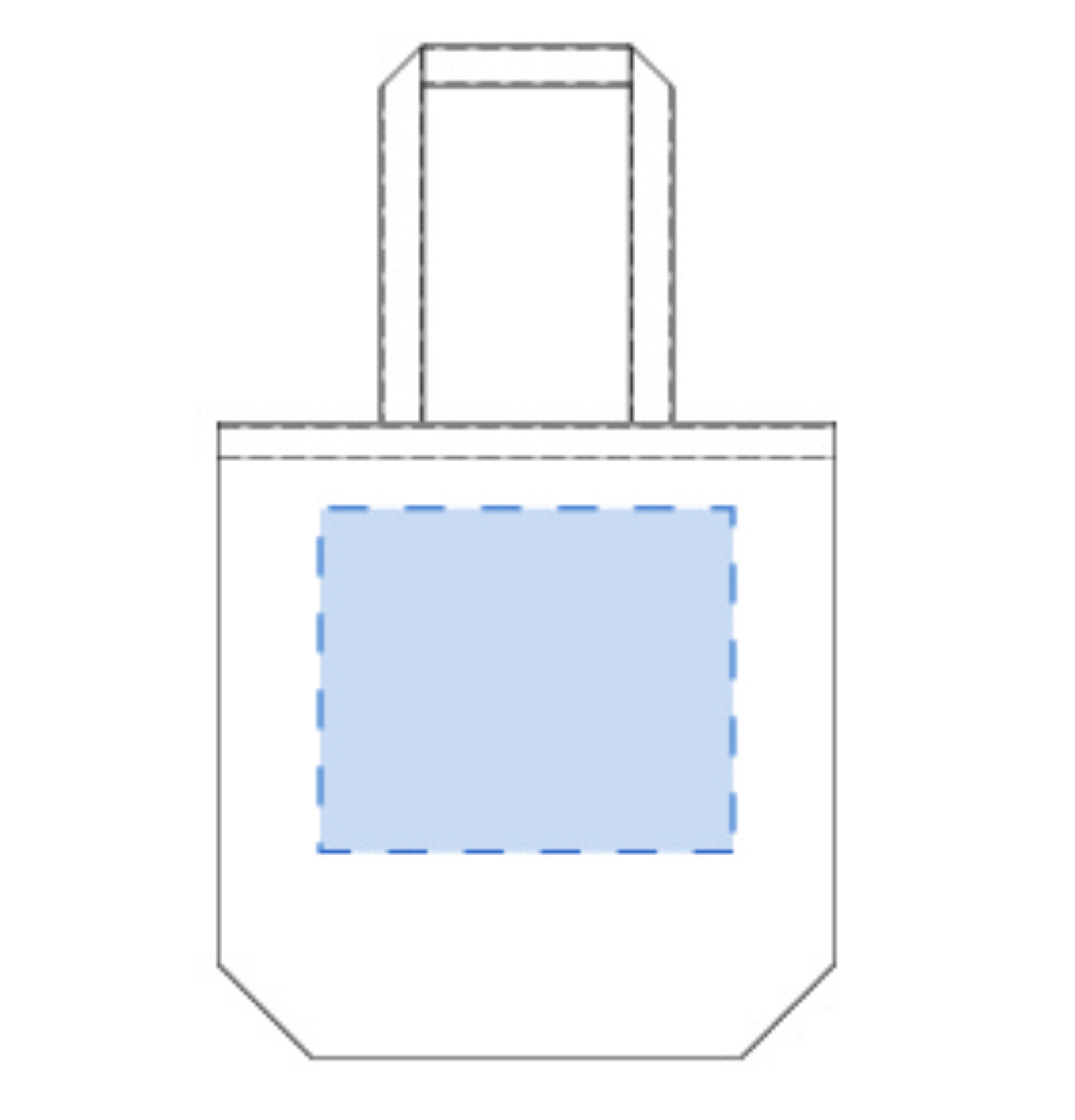 シャンブリックマチ付トート（M）