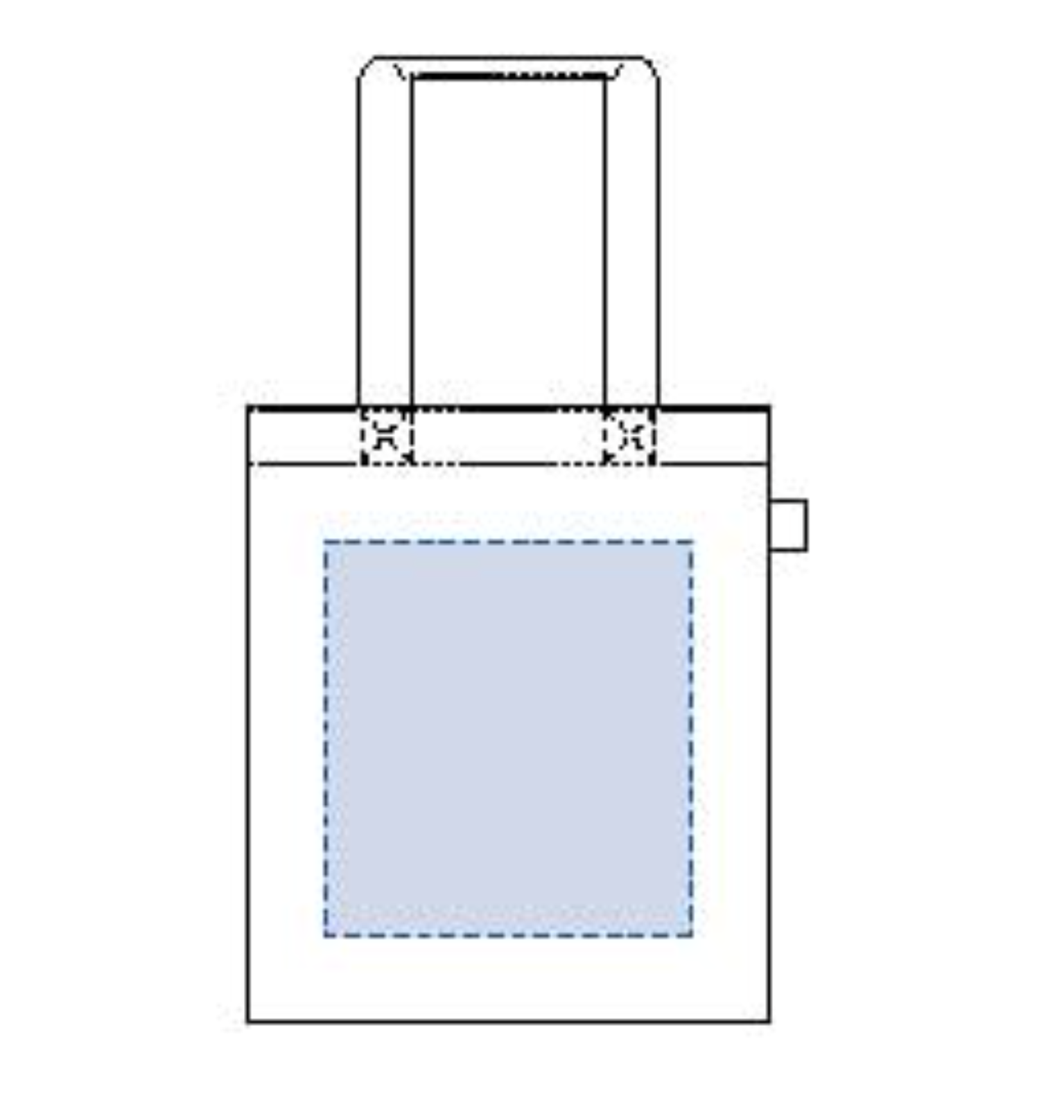 フェアトレードコットンフラットトート