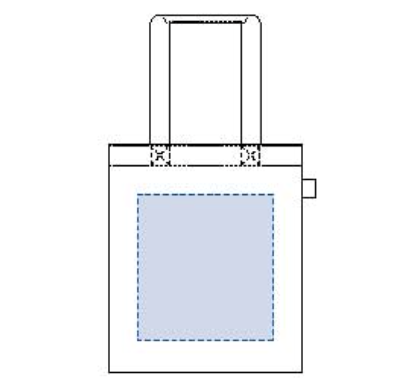 フェアトレードコットンフラットトート　ナチュラル