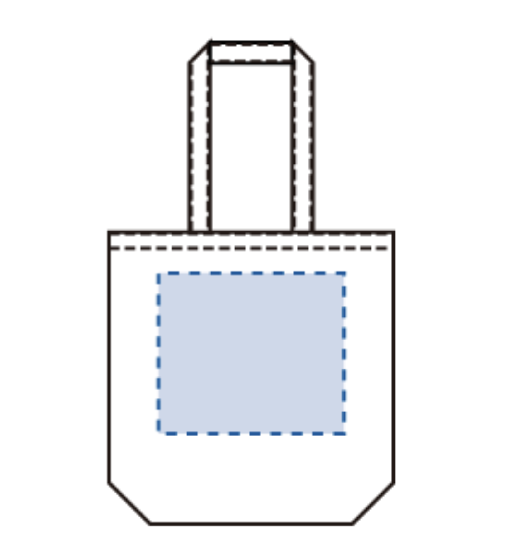 ライトウォッシュキャンバストート（M）　カモフラージュ