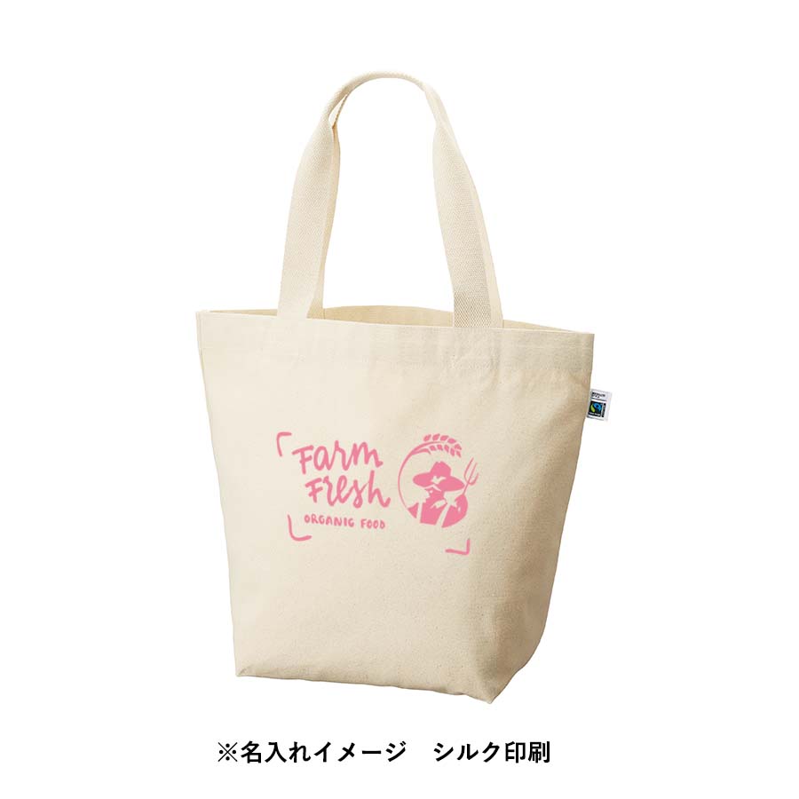 フェアトレードコットンキャンバストート（L）　ナチュラル