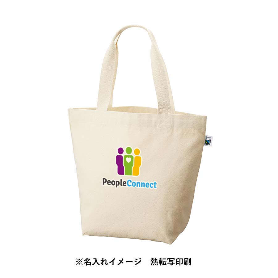 フェアトレードコットンキャンバストート（L）　ナチュラル