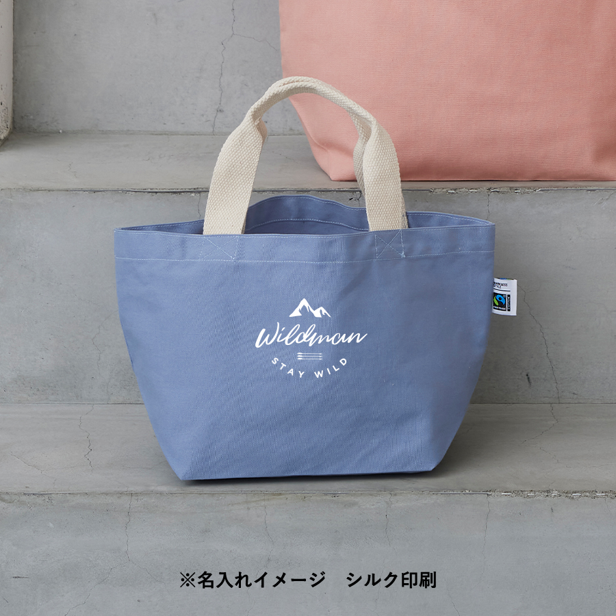 フェアトレードコットンキャンバストート（S） 内ポケット