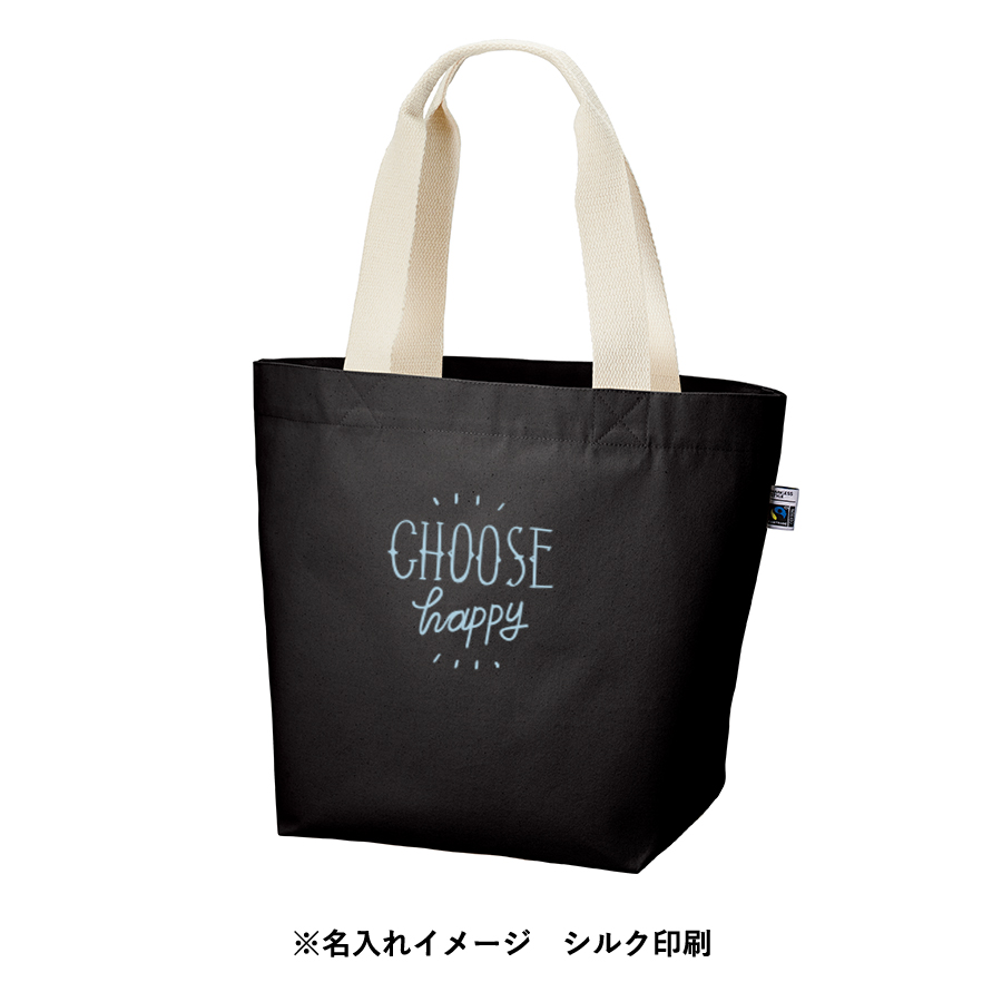 フェアトレードコットンキャンバストート（M） 内ポケット