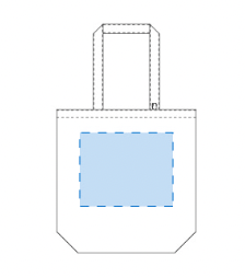 オーガニックコットンキャンバストート（M）内ポケット　ナチュラル