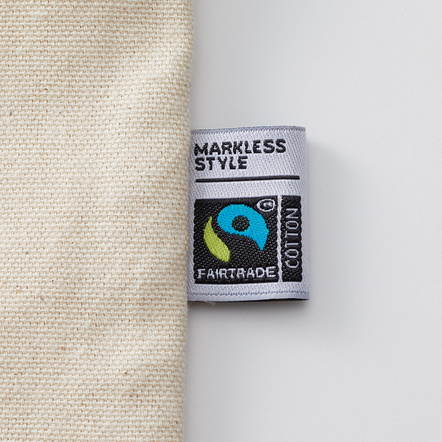 フェアトレードコットンベーシックトート（M）　ナチュラル