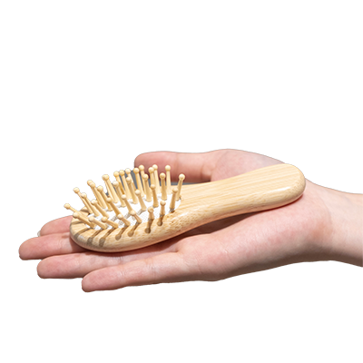 【特注】竹製ヘアブラシ　SUS Bamboo Hair Brush