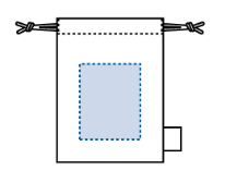 フェアトレードコットン巾着（S） ナチュラル