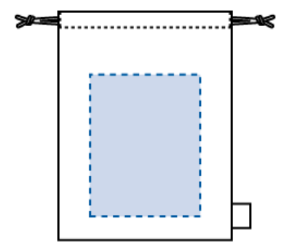 フェアトレードコットン巾着（M）