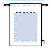 フェアトレードコットン巾着（L） ナチュラル