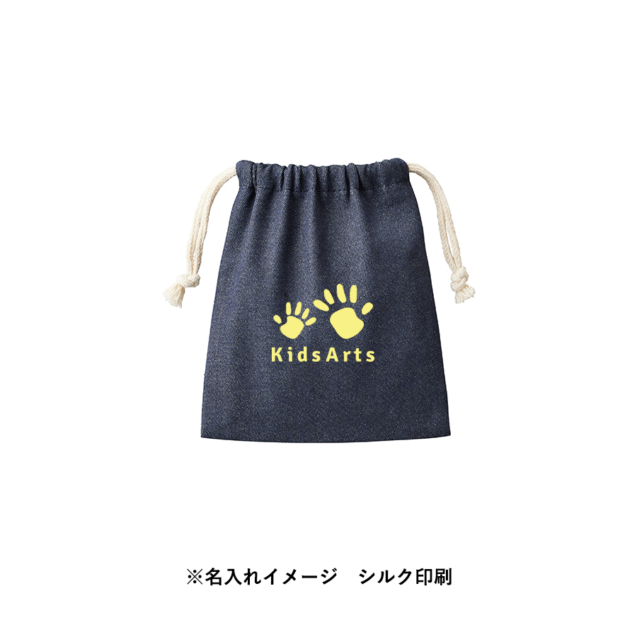 デニムライク巾着（S）