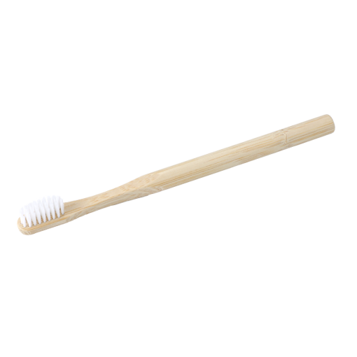 【特注】丸手竹歯ブラシ（白）- kintsugi -　SUS Round Handle Bamboo ToothBrush -white- - kintsugi -