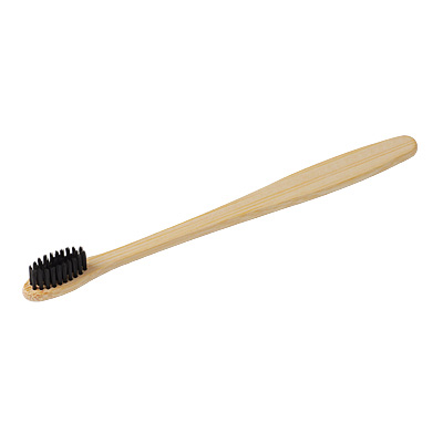 【特注】竹歯ブラシ（黒）　SUS organic Tooth Brush-Black-