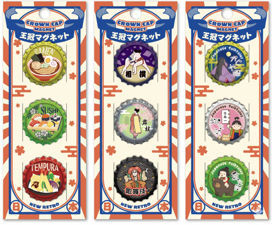 王冠マグネット（3個set）