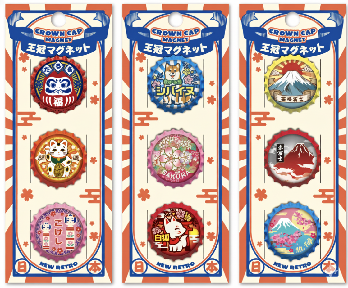 王冠マグネット（3個set）