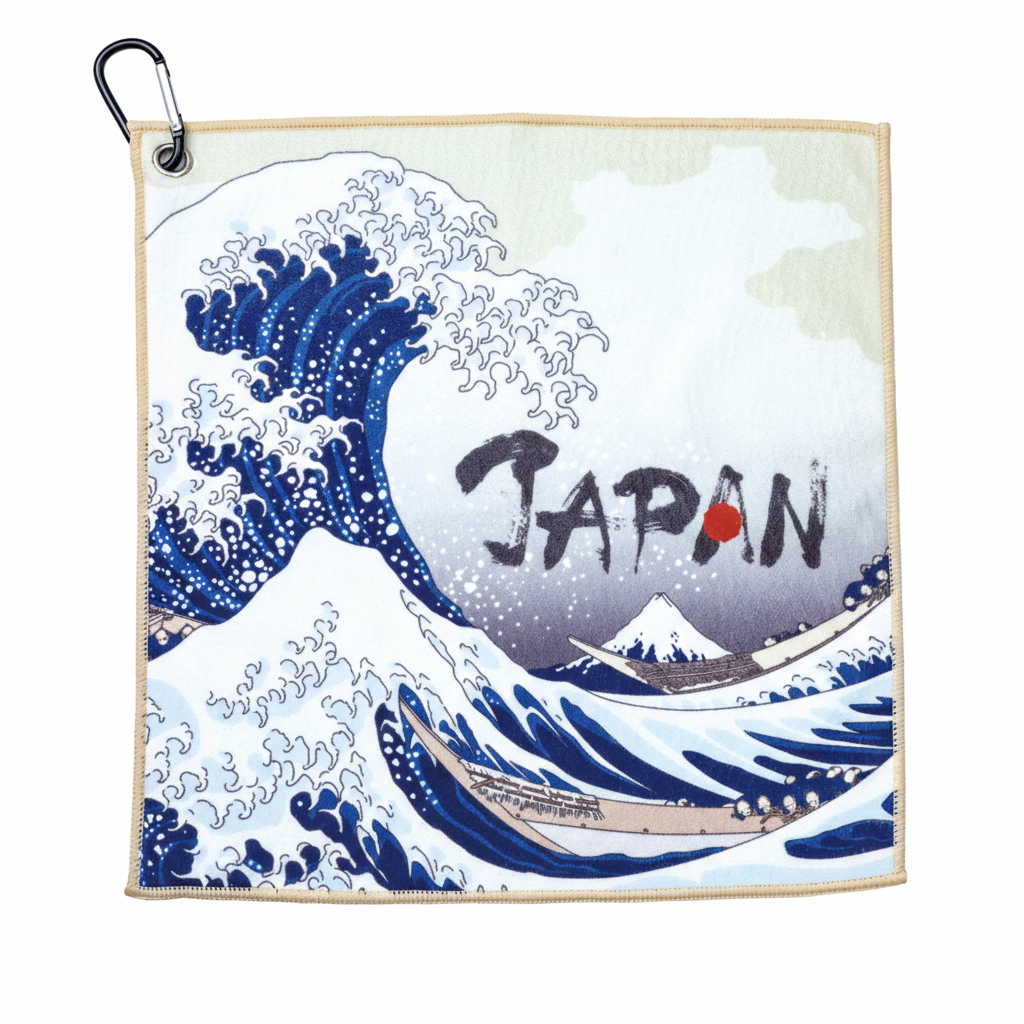 くっつくタオル