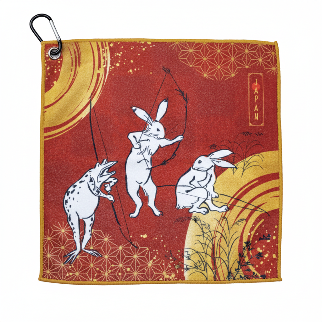 くっつくタオル