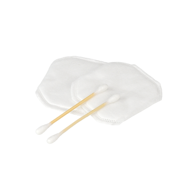 【特注】竹綿棒＆コットンセット 　SUS Swab&Puff set