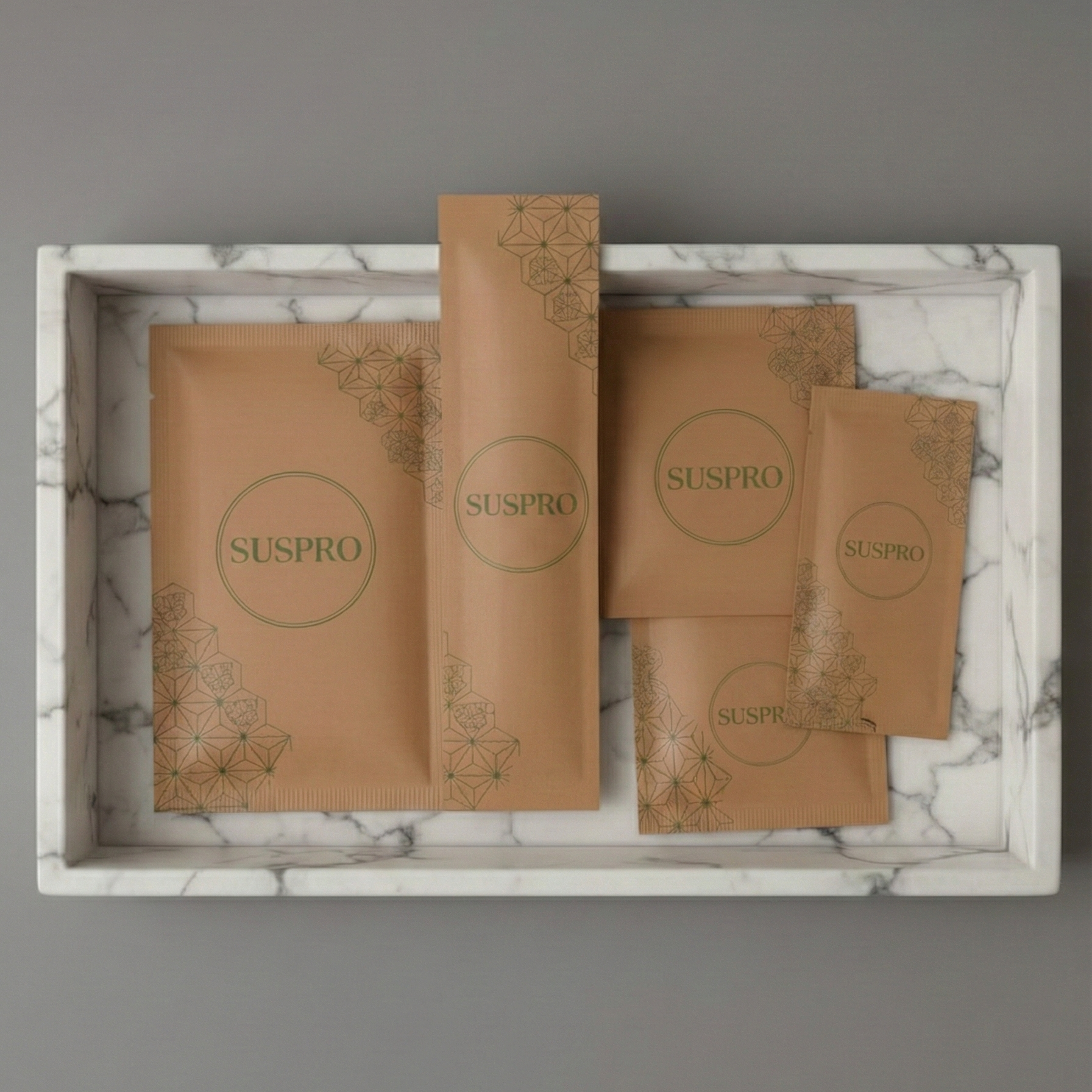 【特注】竹ヘアコーム　SUS organic Hair Comb